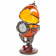 Часы-шкатулка из янтаря «Императорские»