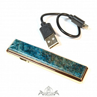 USB Зажигалка с камнем «Апатит»