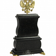 Настольные часы «Герб России» березит