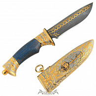 Подарочный нож «Охота» (Златоуст)