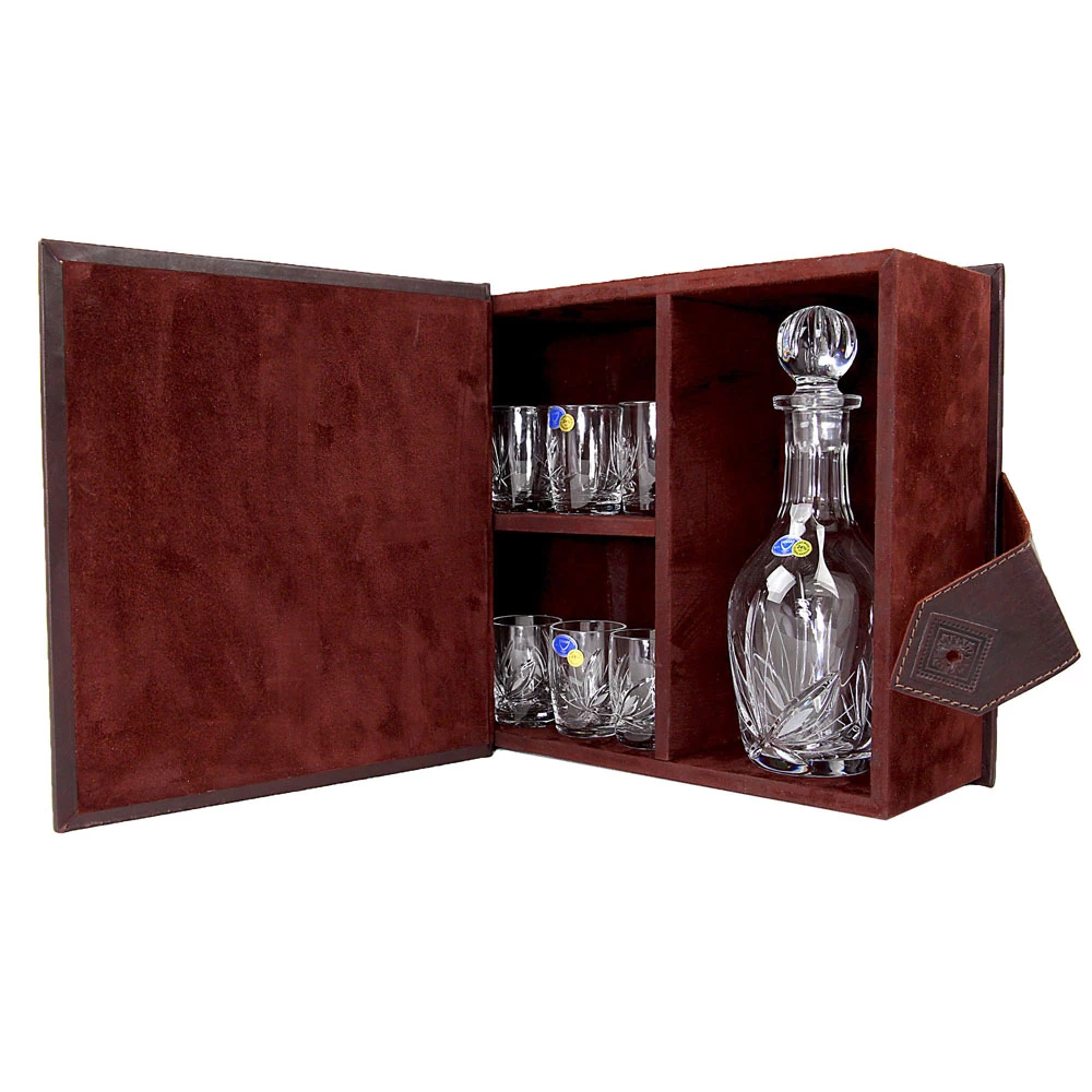 Книга-бар «Фолиант» (кожа) - №5