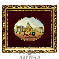 Лаковая миниатюра «Казанский собор»