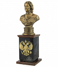 Интерьерная скульптура «Бюст Петра Великого»
