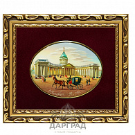 Лаковая миниатюра «Казанский собор»