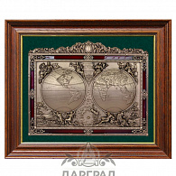 Панно «Карта известного мира» (18 век)