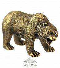 Бронзовая статуэтка «Медведь»