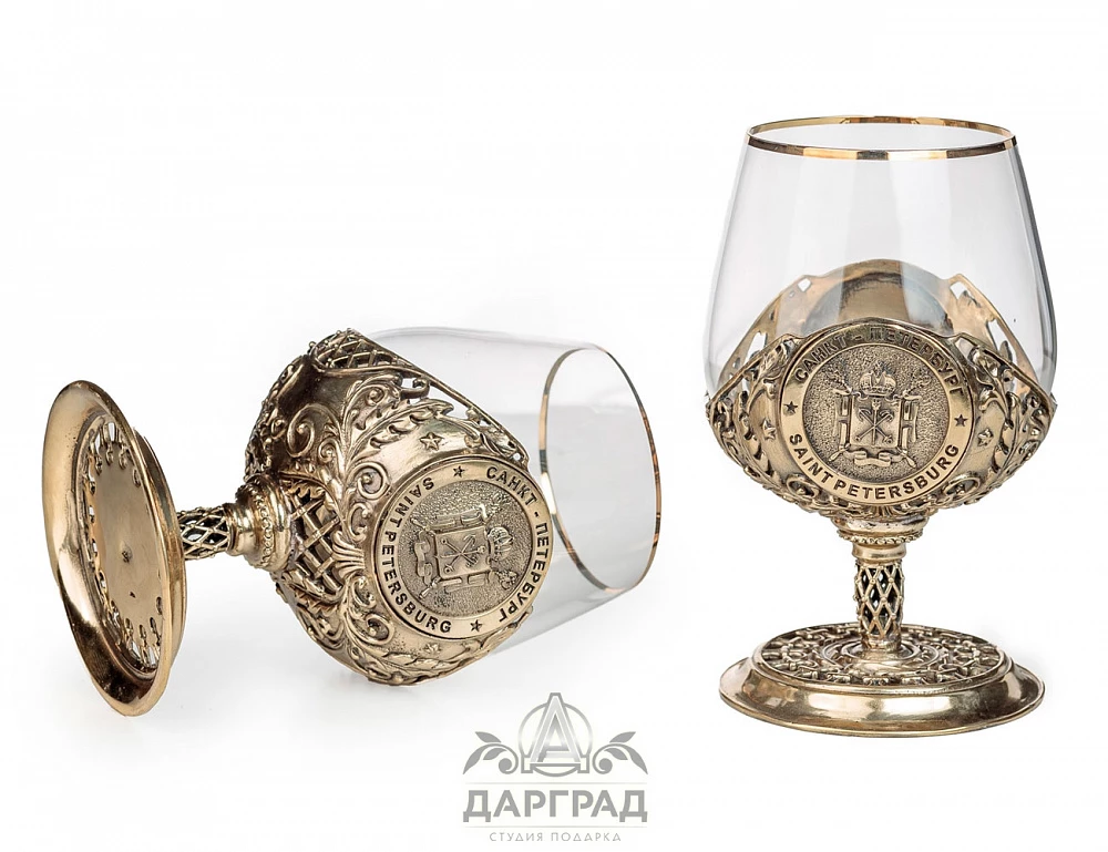 Набор из 2-х бокалов «Санкт-Петербург» - №3