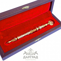 Сувенирная ручка «Герб России» (Златоуст)
