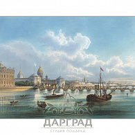 Подарочный набор иллюстраций «Виды Петербурга» (И.И.Шарлемань)