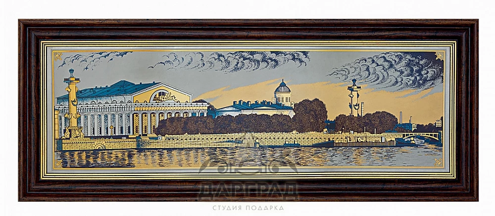 Гравюра на стали «Стрелка В.О.» (Златоуст) - №3