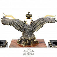 Настольный набор «Имперский орел» (яшма)