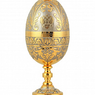 Яйцо-рюмка «Герб России» (Златоуст)