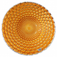 Декоративное блюдо «Оранжевые пузыри» (30 см)