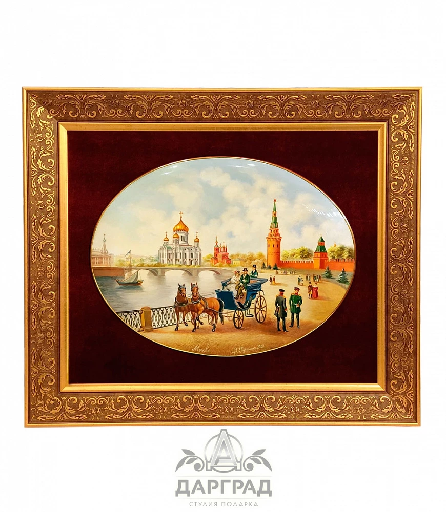 Лаковое панно «Москва» ПРЕМИУМ - №1