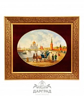 Лаковое панно «Москва» ПРЕМИУМ - фото товара