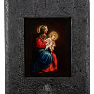 Живописная икона «Пресвятая Дева Мария»