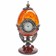 Часы-шкатулка из янтаря «Императорские»